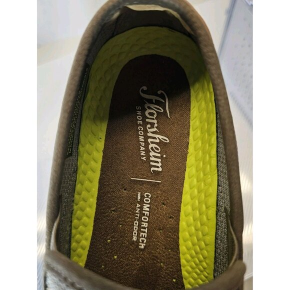 Florshiem  Crossover  Knit  Plain Toe Slip-on  Anti-Odor  Comfort  Shoes Size 7W main image 7